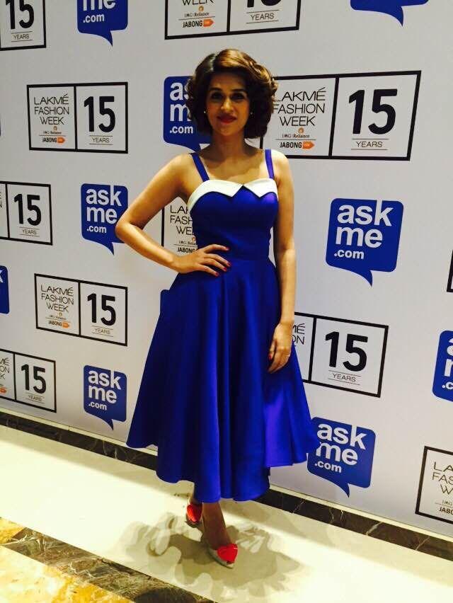 Shraddha Das at Lakme Fashion Week Bugatti Show