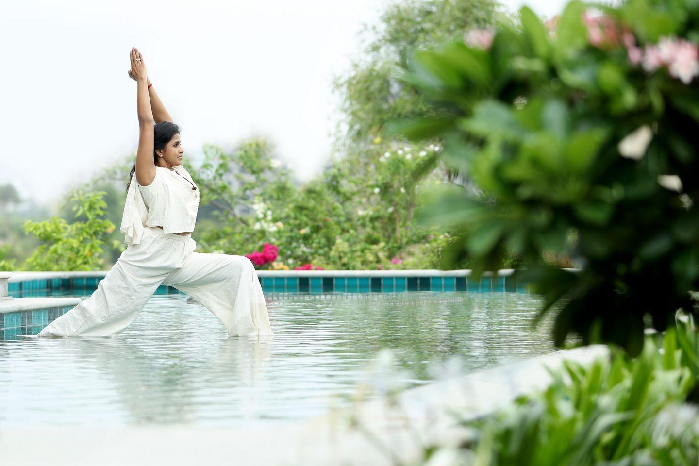 Smitha's International Yoga Day Photo Shoot