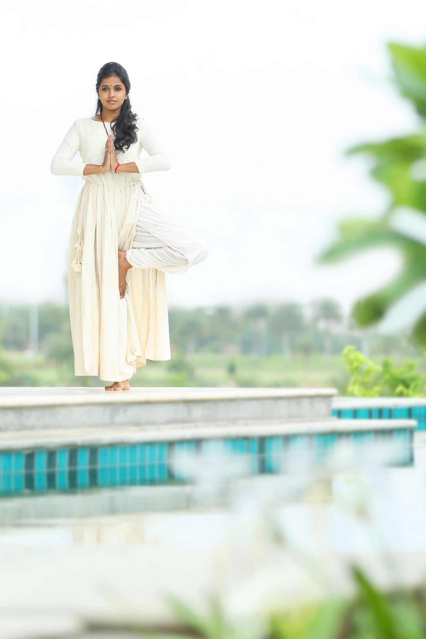 Smitha's International Yoga Day Photo Shoot