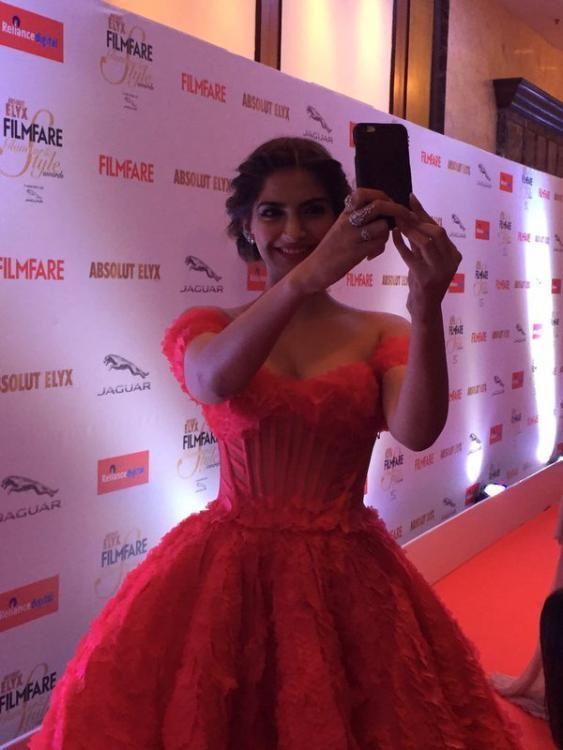 Sonam at Absolut Elyx Filmfare