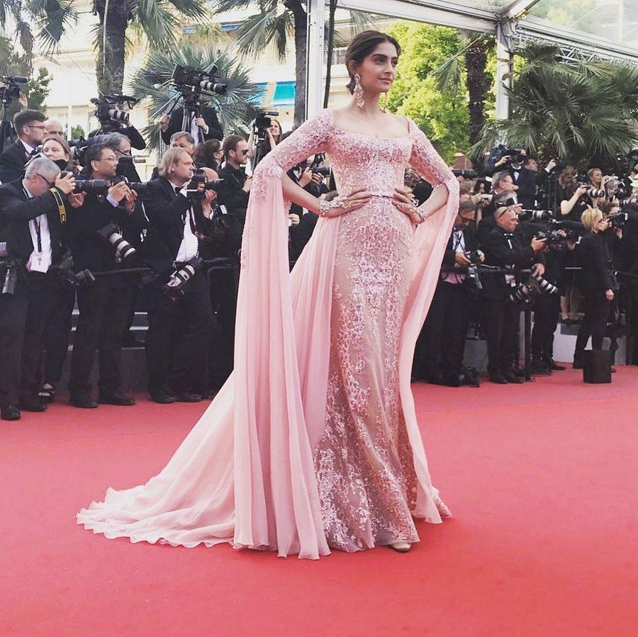 Sonam Kapoor On the Red Carpet at Cannes Film Festival 2017