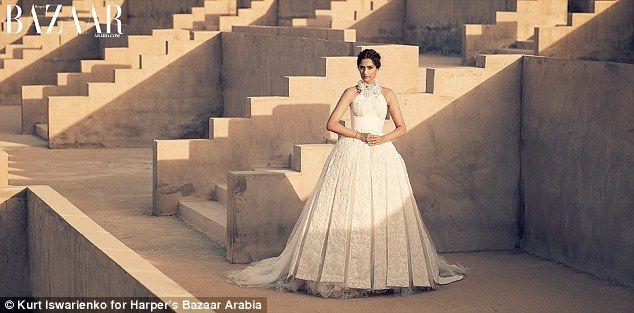 Sonam Kapoor Photoshoot For Bazaar