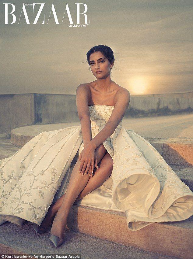 Sonam Kapoor Photoshoot For Bazaar