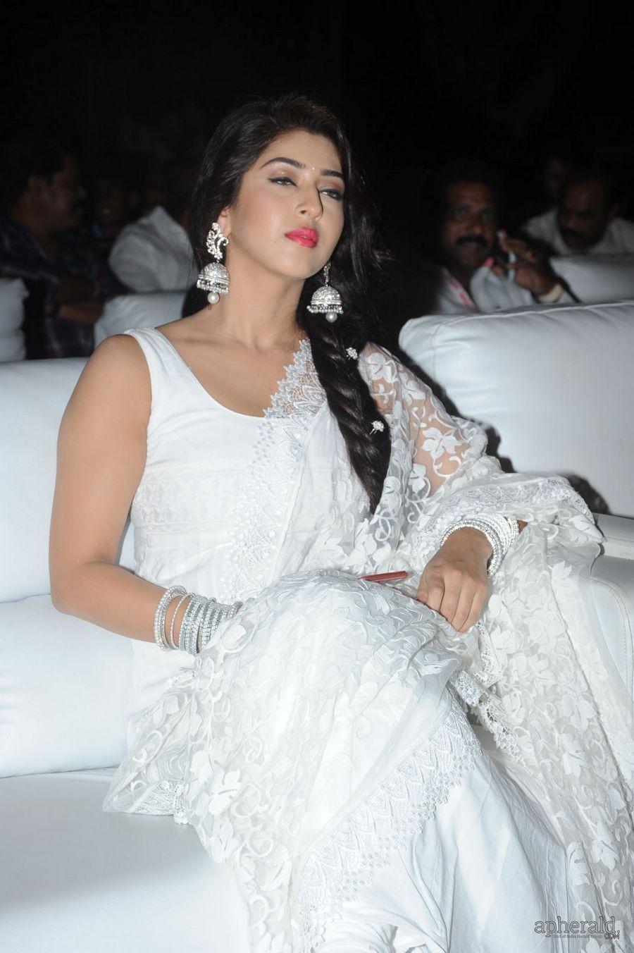 Sonarika Stills At Jadoogadu Audio Launch