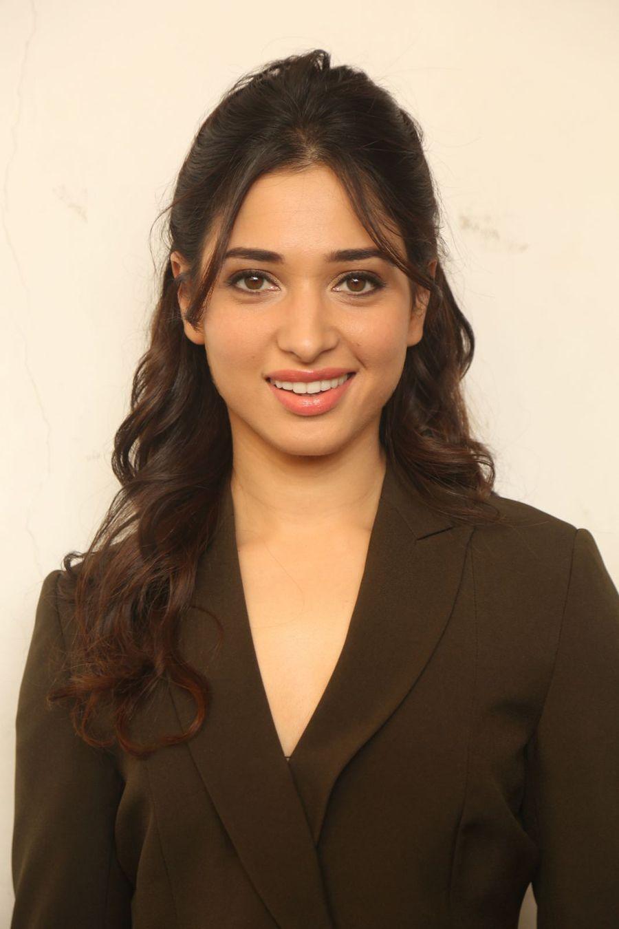Tamanna at Oopiri Press Meet Photos