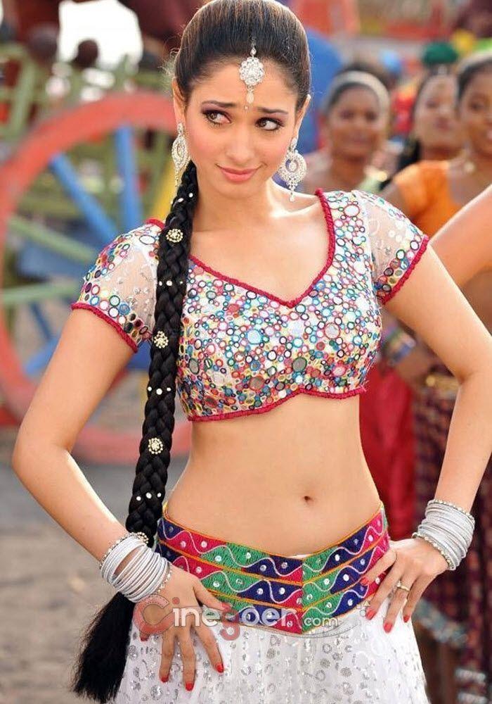 Tamanna Bhatia Hot Navel Pics