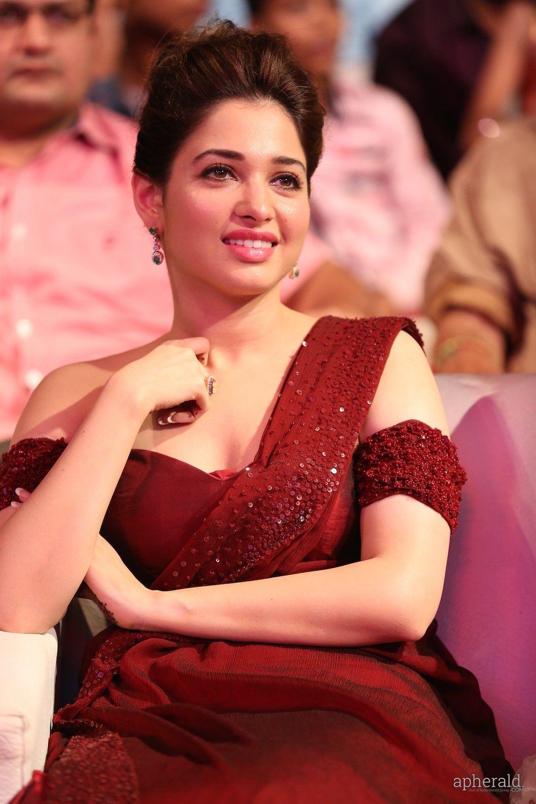 Tamnnah Cute Pics At Baahubali Audio Function