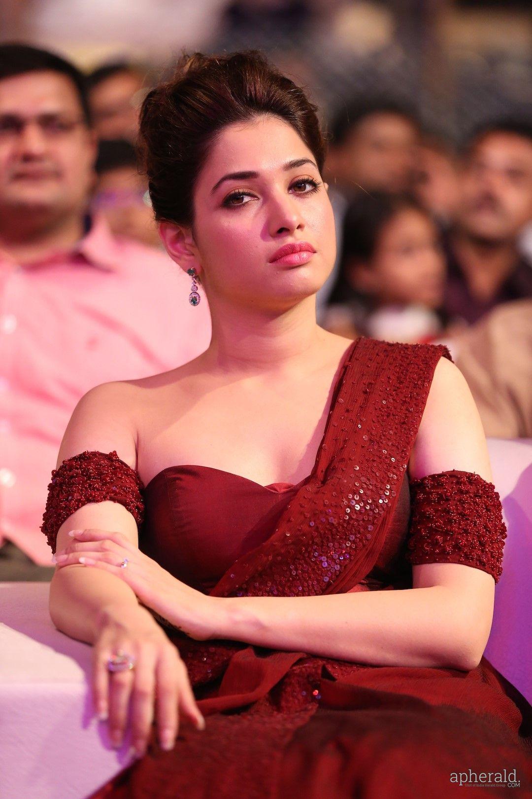Tamnnah Cute Pics At Baahubali Audio Function