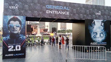 2.0 Movie Audio Launch in Dubai Photos