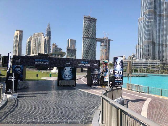 2.0 Movie Audio Launch in Dubai Photos