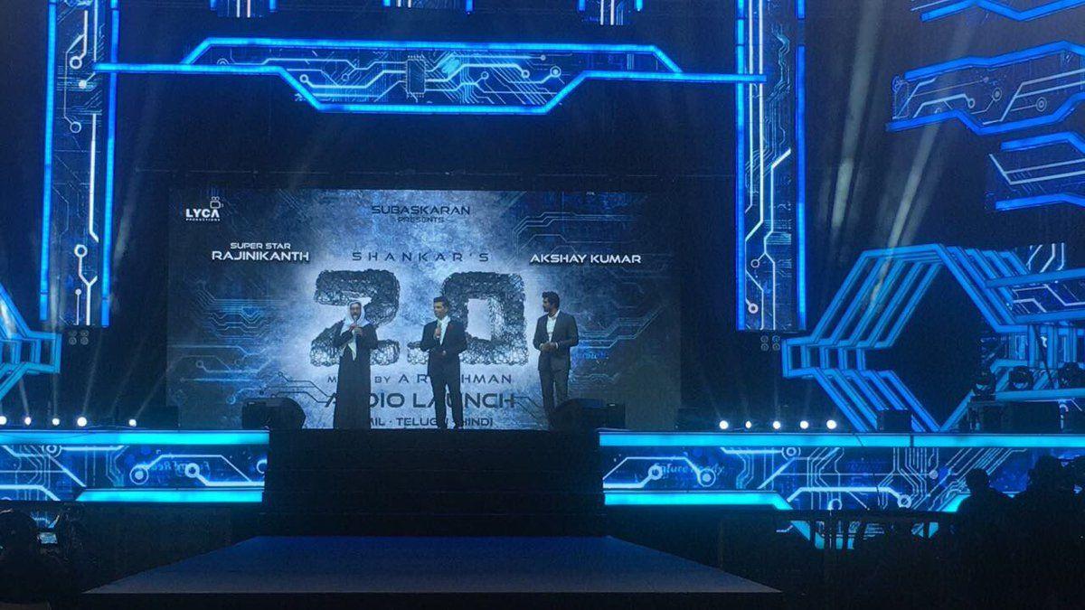 2.0 Music Launch Event Live Pictures from Dubai Photos