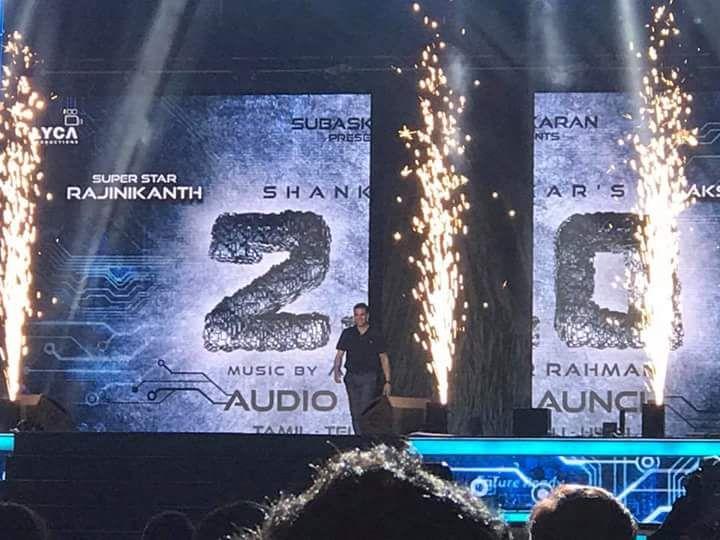 2.0 Music Launch Event Live Pictures from Dubai Photos