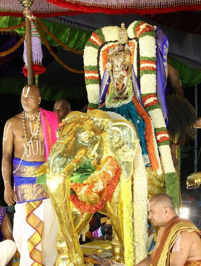 2018 Tirumala Brahmotsavams Gaja Vahanam Seva