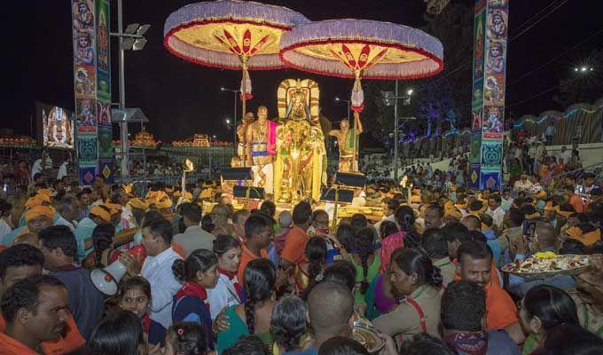 2018 Tirumala Brahmotsavams Gaja Vahanam Seva