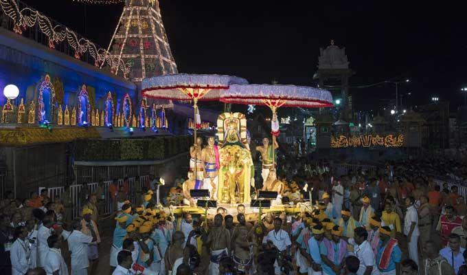 2018 Tirumala Brahmotsavams Gaja Vahanam Seva