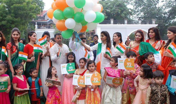 72ND Independence Day celebrations at CC Begumpet
