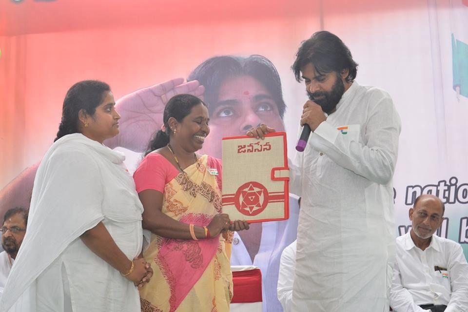 72nd Independence day celebrations at JanaSena Party office