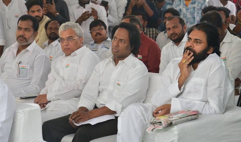 72nd Independence day celebrations at JanaSena Party office