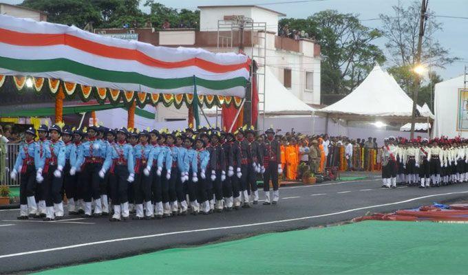 AP CM Chandrababu Participates in 72nd Independence Day Celebrations