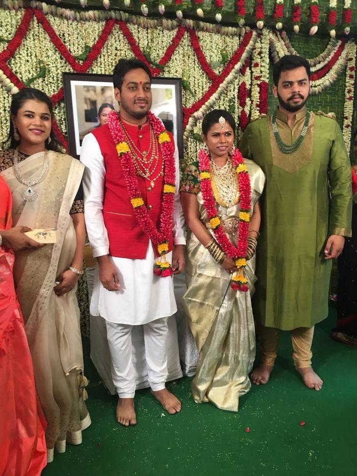 AP Minister Bhuma Akhila Priya Engagement Ceremony Pics