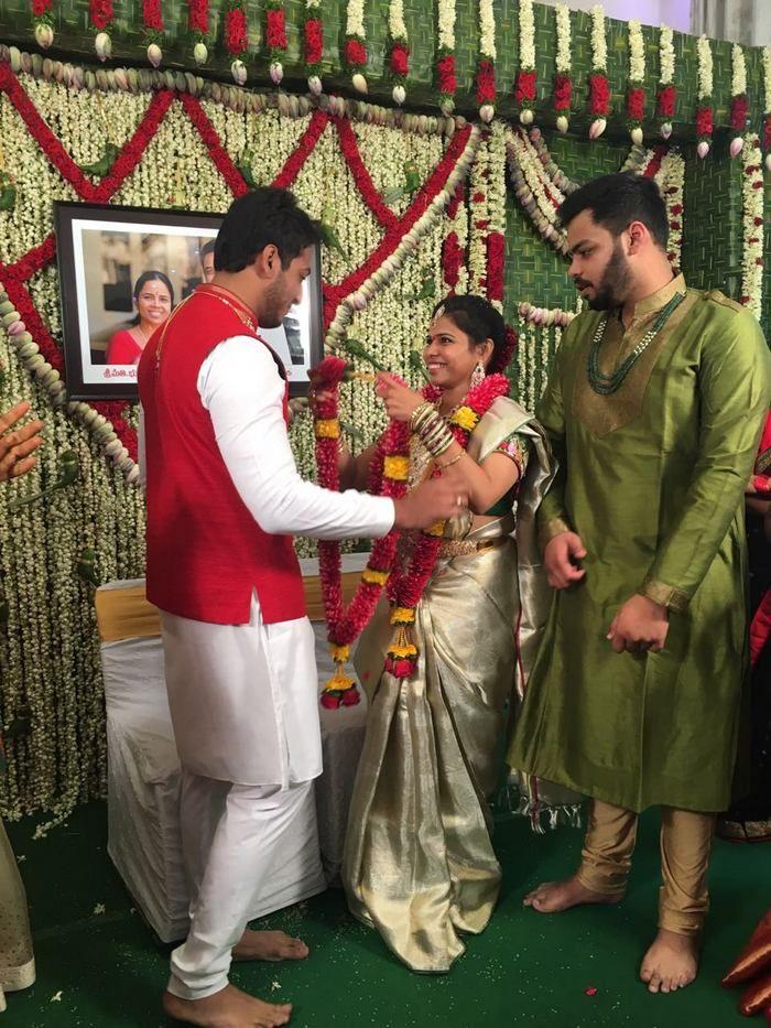 AP Minister Bhuma Akhila Priya Engagement Ceremony Pics