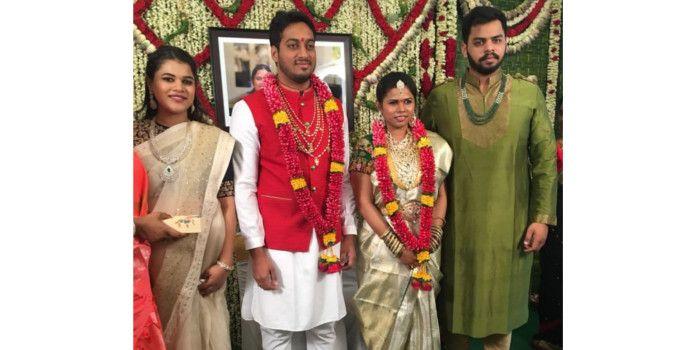 AP Minister Bhuma Akhila Priya Engagement Ceremony Pics