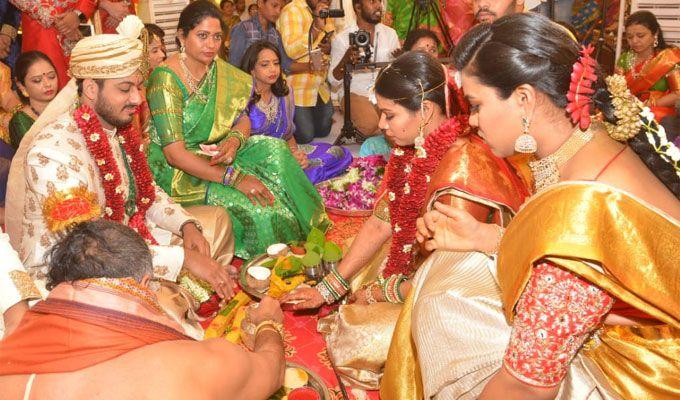 AP Minister Bhuma Akhila Priya Wedding Celebrations Photos