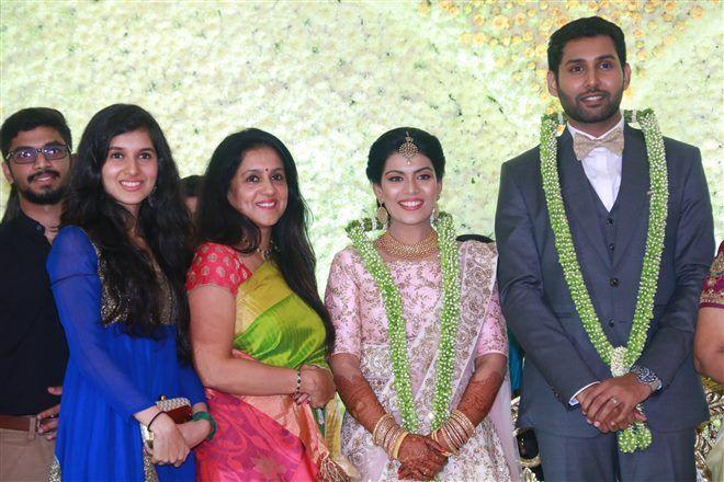 Aadhav Weds Vinodhnie Reception Photos