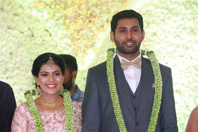Aadhav Weds Vinodhnie Reception Photos