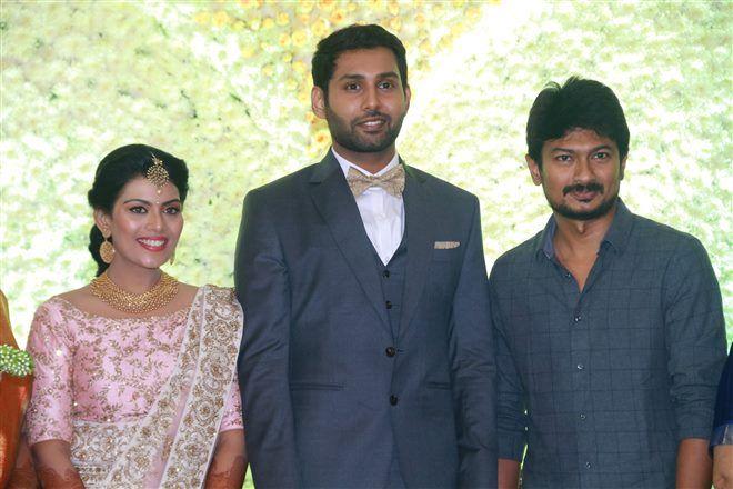 Aadhav Weds Vinodhnie Reception Photos