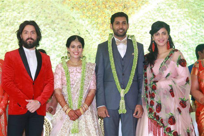 Aadhav Weds Vinodhnie Reception Photos