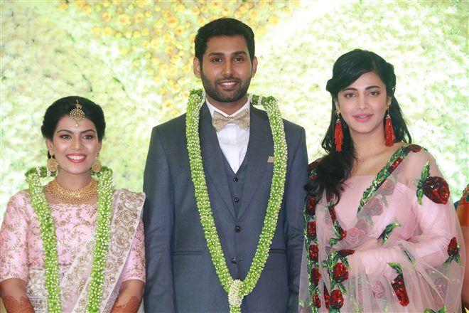 Aadhav Weds Vinodhnie Reception Photos