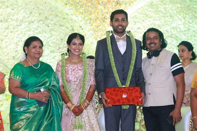 Aadhav Weds Vinodhnie Reception Photos