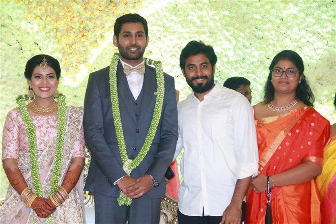 Aadhav Weds Vinodhnie Reception Photos