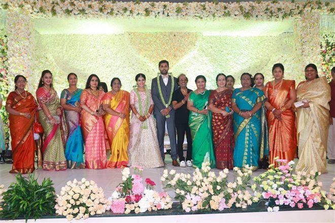 Aadhav Weds Vinodhnie Reception Photos