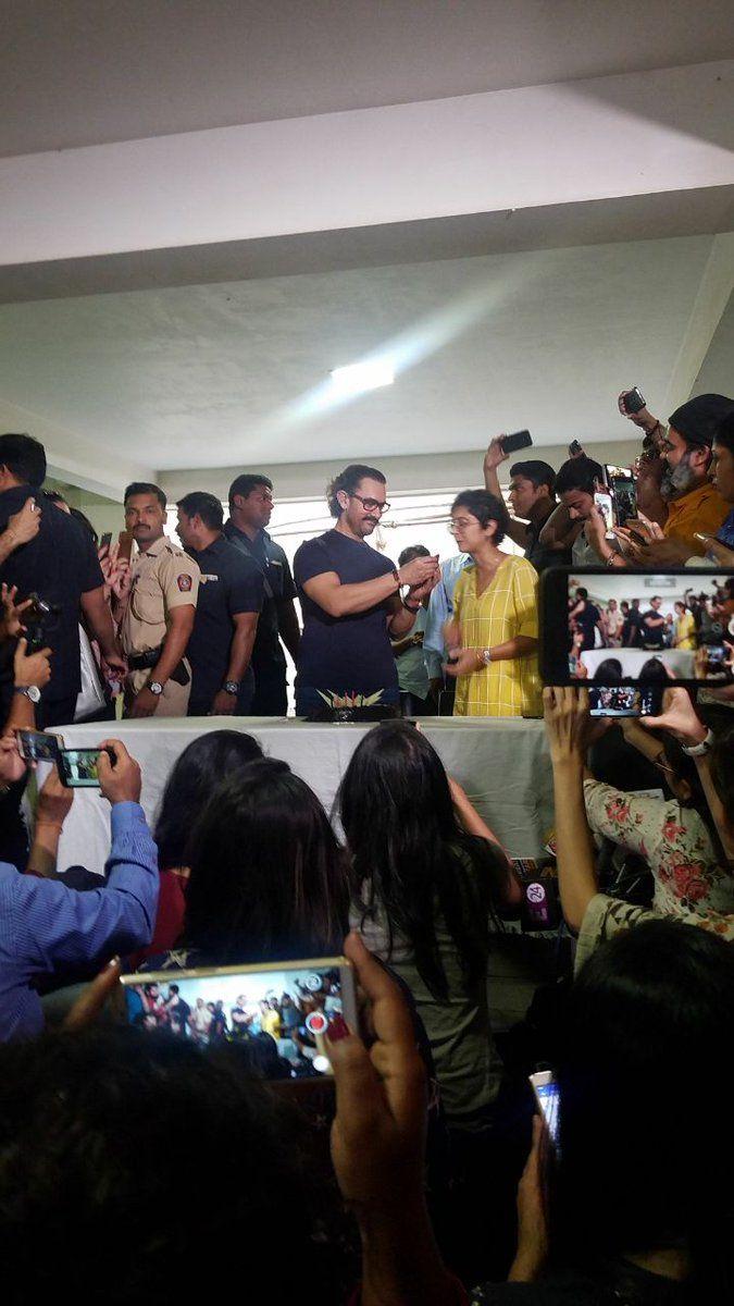 Aamir Khan Birthday Celebration Photos