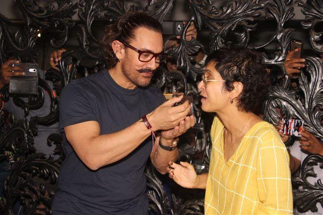 Aamir Khan Birthday Celebration Photos