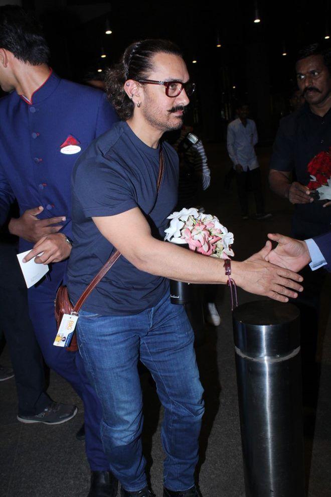 Aamir Khan Birthday Celebration Photos