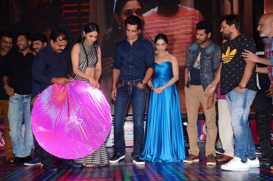 Abhinetri Movie Audio Launch Event Photos