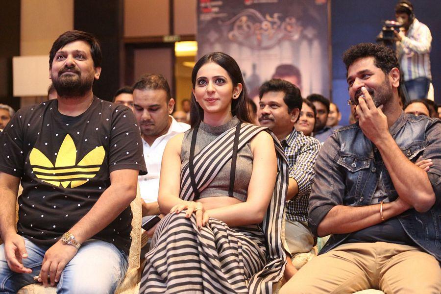 Abhinetri Movie Audio Launch Stills