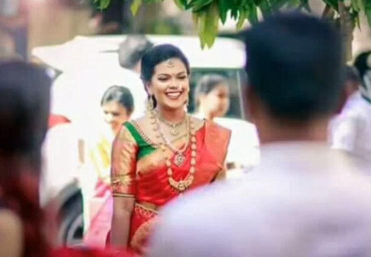 Actor Prathiban's daughter Keerthana Engagement Photos