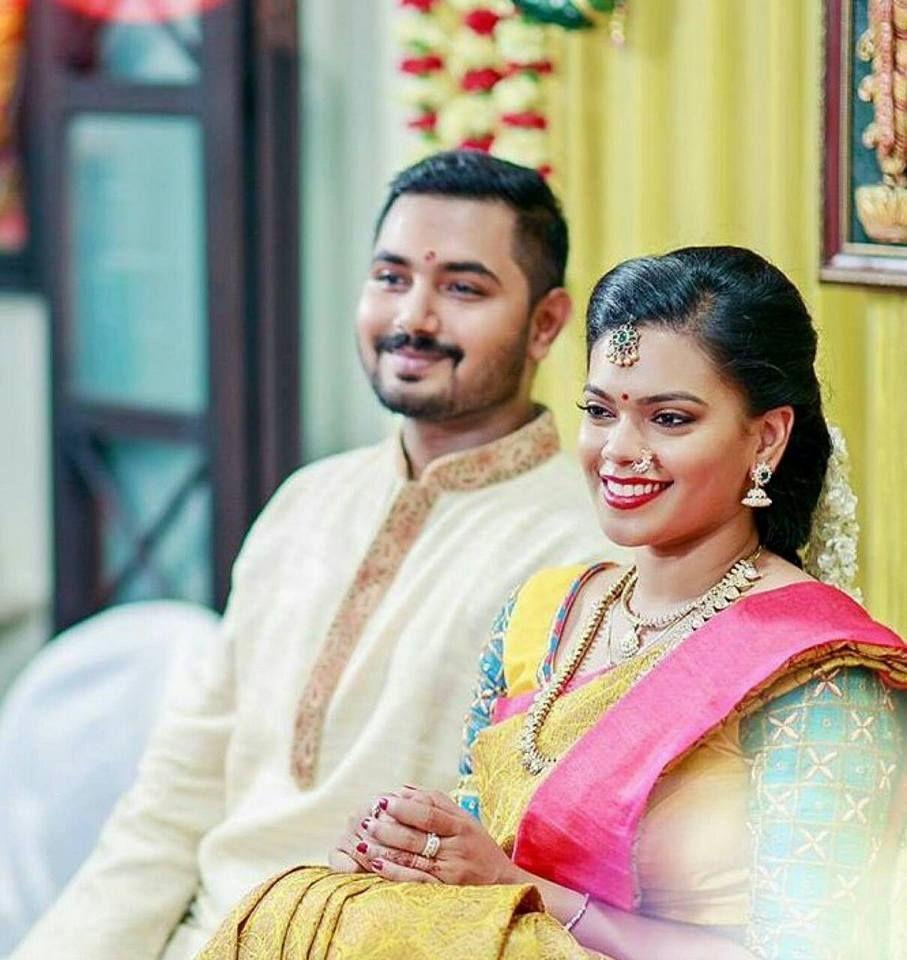 Actor Prathiban's daughter Keerthana Engagement Photos