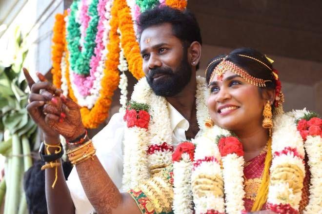 Actor Ramesh Tilak & Navalakshmi's Marriage Photos