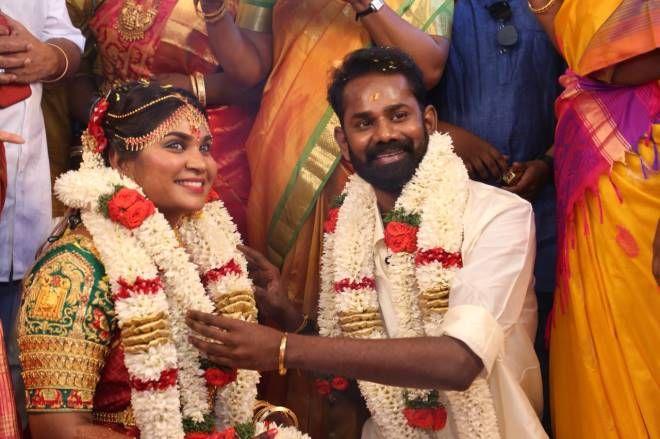 Actor Ramesh Tilak & Navalakshmi's Marriage Photos