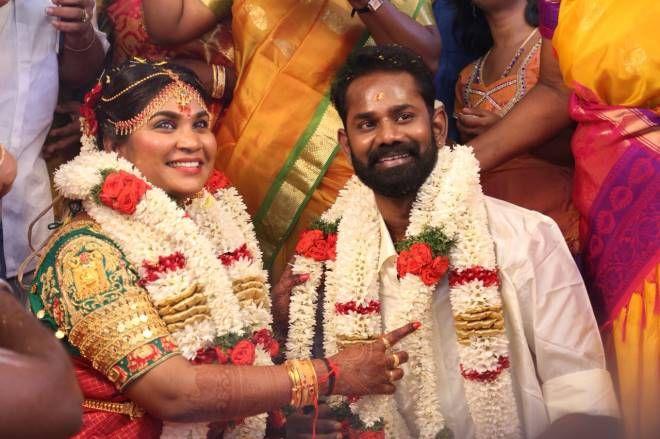 Actor Ramesh Tilak & Navalakshmi's Marriage Photos