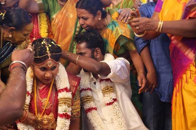 Actor Ramesh Tilak & Navalakshmi's Marriage Photos