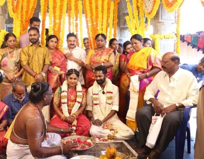 Actor Ramesh Tilak & Navalakshmi's Marriage Photos