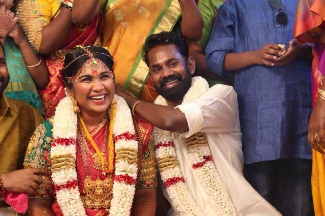 Actor Ramesh Tilak & Navalakshmi's Marriage Photos