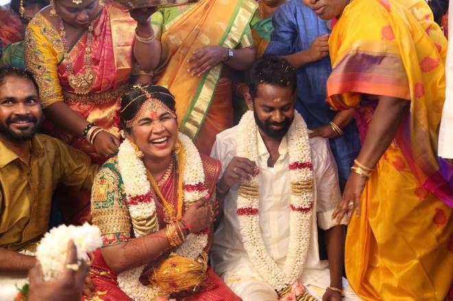 Actor Ramesh Tilak & Navalakshmi's Marriage Photos