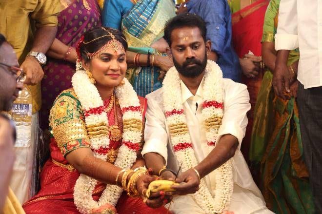 Actor Ramesh Tilak & Navalakshmi's Marriage Photos